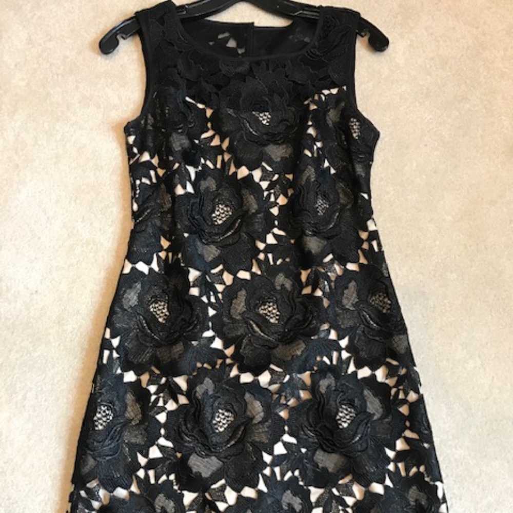 White House Black Market Lace Dress, Size 00